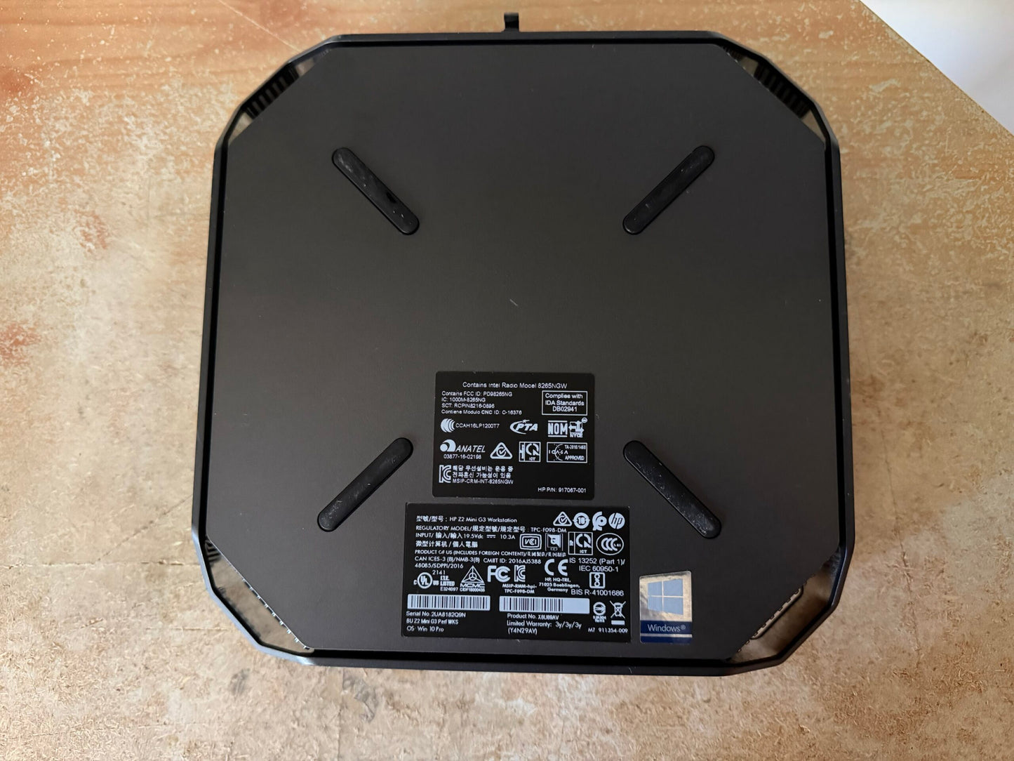 HP Z2 Mini G3 Workstation- Intel i7-7700U, 32GB RAM, 500GB SSD, Win11 (used) image 8