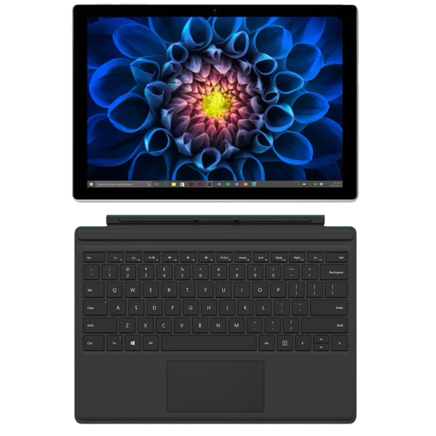 Microsoft Surface Pro 4 Intel Core i5-6300U 2.4GHz 8GB RAM 256GB SSD Windows 10 (Fair conditions) image 0
